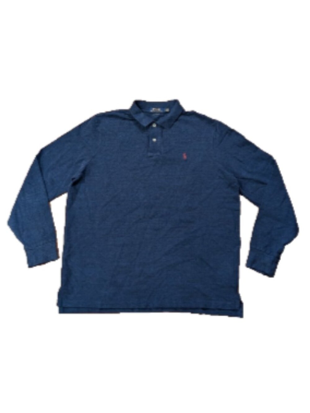 Polo Ralph Lauren Men's Classic Fit Long Sleeve Polo Shirt Dark Blue Size Large